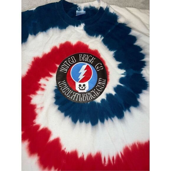 ATL Atlanta Brick CO LEGO Tie Dye Tee Shirt MEDIUM - Picture 3 of 6